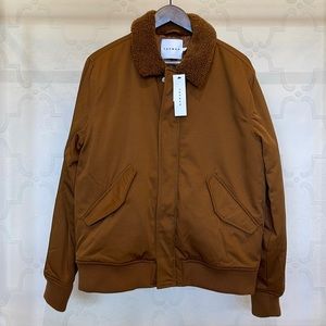 Topman Brown Bomber Jacket *New with Tags*